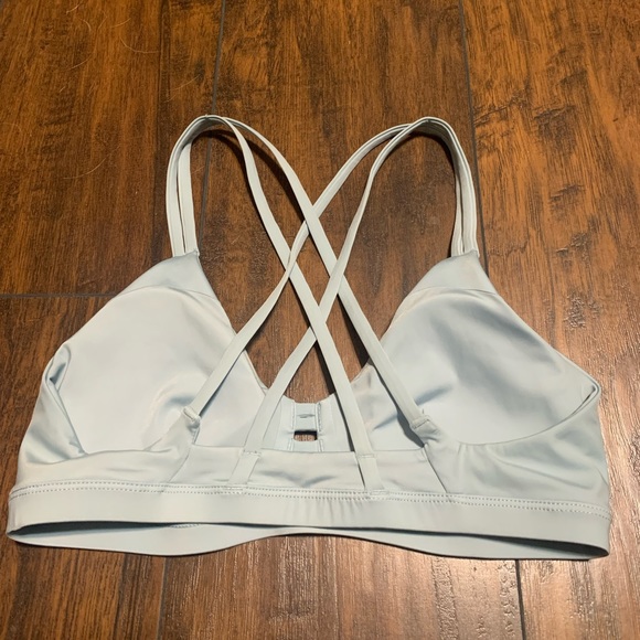 Women’s Hurley Bikini Top Light Blue - Picture 2 of 3